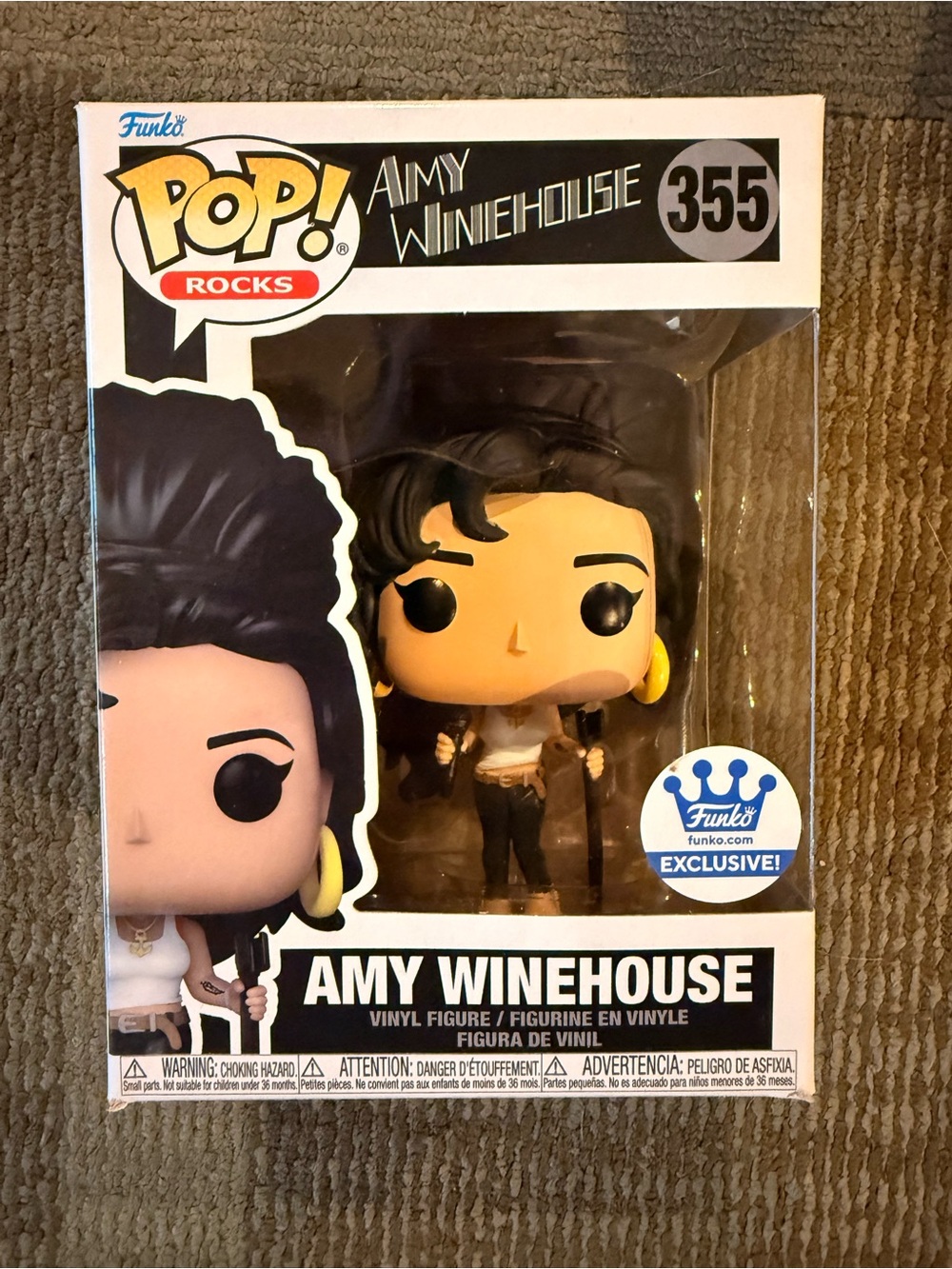 Funko exclusive! Amy Winehouse Funko pop NIB